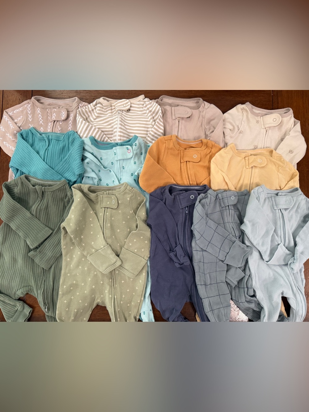 Cloud Island Baby Onesie Bundle - Newborn